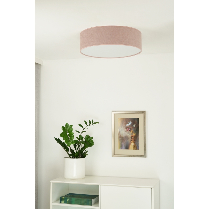 Duolla - LED Ceiling light CORTINA LED/26W/230V d. 30 cm 4000K pink