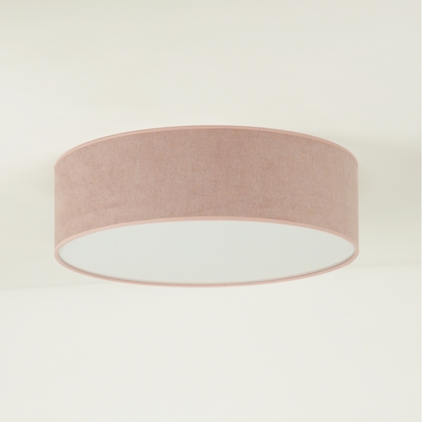 Duolla - LED Ceiling light CORTINA LED/26W/230V d. 30 cm 4000K pink