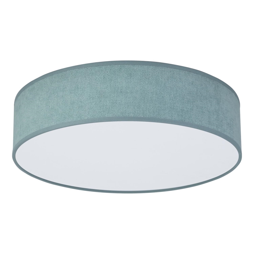 Duolla - LED Ceiling light CORTINA LED/26W/230V d. 30 cm 4000K turquoise