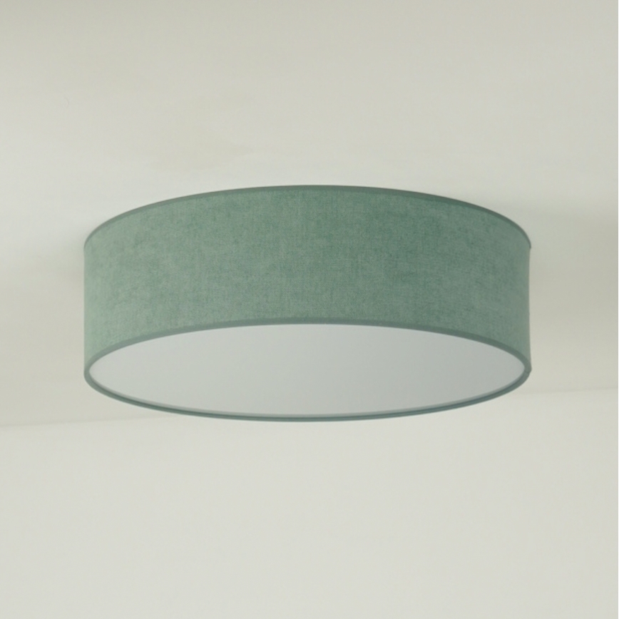 Duolla - LED Ceiling light CORTINA LED/26W/230V d. 30 cm 4000K turquoise