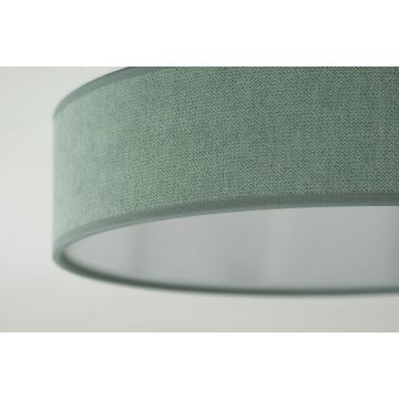 Duolla - LED Ceiling light CORTINA LED/26W/230V d. 30 cm 4000K turquoise