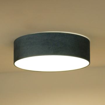 Duolla - LED Ceiling light CORTINA LED/26W/230V d. 30 cm 4000K turquoise