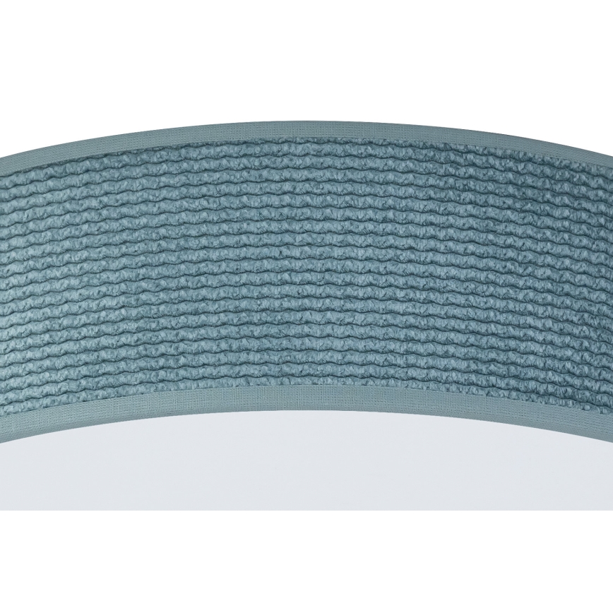 Duolla - LED Ceiling light CORTINA LED/26W/230V d. 30 cm 4000K turquoise