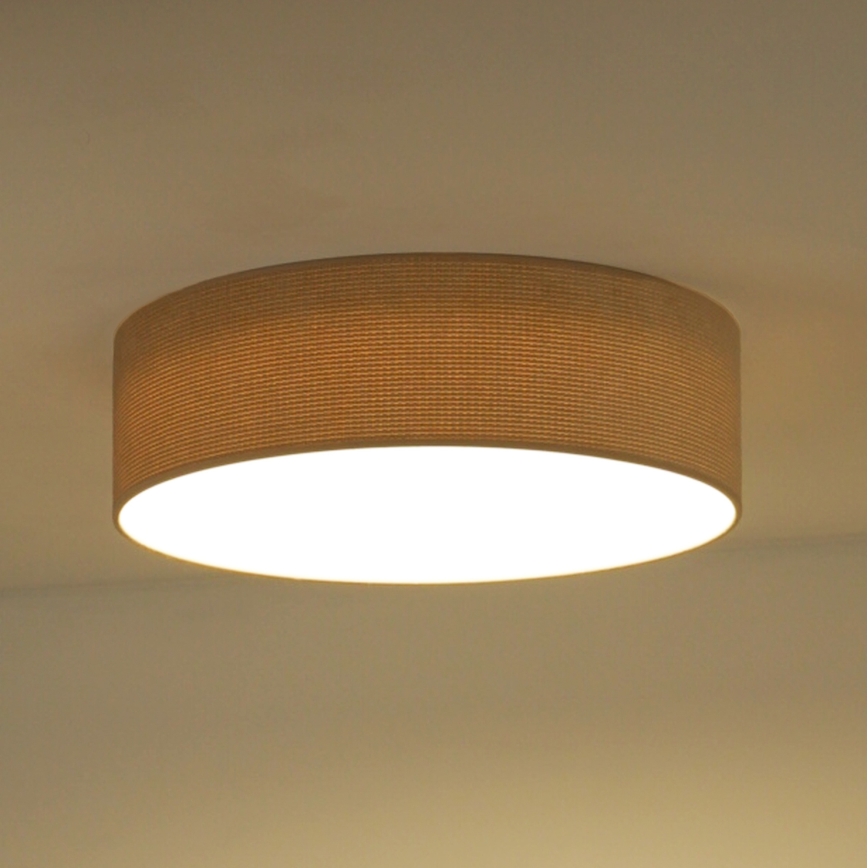 Duolla - LED Ceiling light CORTINA LED/26W/230V d. 45 cm 4000K beige