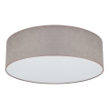 Duolla - LED Ceiling light CORTINA LED/26W/230V d. 45 cm 4000K brown