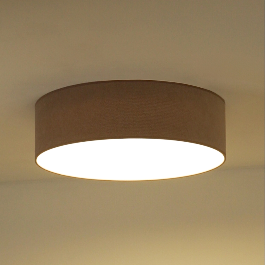 Duolla - LED Ceiling light CORTINA LED/26W/230V d. 45 cm 4000K brown