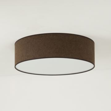 Duolla - LED Ceiling light CORTINA LED/26W/230V d. 45 cm 4000K brown