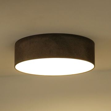 Duolla - LED Ceiling light CORTINA LED/26W/230V d. 45 cm 4000K brown