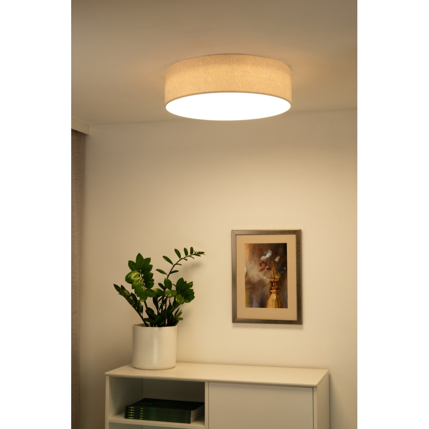 Duolla - LED Ceiling light CORTINA LED/26W/230V d. 45 cm 4000K creamy