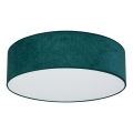 Duolla - LED Ceiling light CORTINA LED/26W/230V d. 45 cm 4000K green