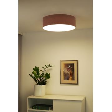 Duolla - LED Ceiling light CORTINA LED/26W/230V d. 45 cm 4000K pink