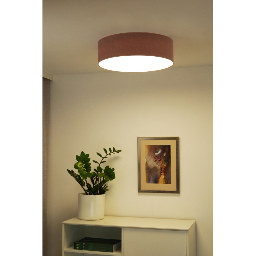 Duolla - LED Ceiling light CORTINA LED/26W/230V d. 45 cm 4000K pink