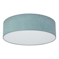 Duolla - LED Ceiling light CORTINA LED/26W/230V d. 45 cm 4000K turquoise