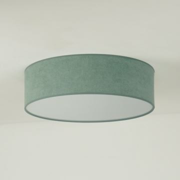 Duolla - LED Ceiling light CORTINA LED/26W/230V d. 45 cm 4000K turquoise