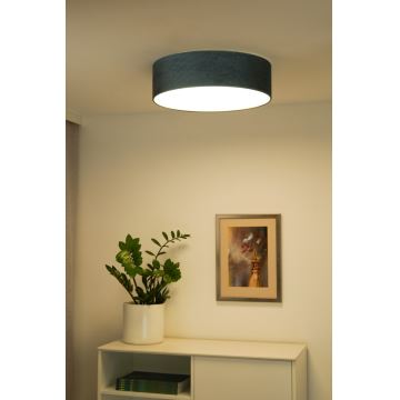 Duolla - LED Ceiling light CORTINA LED/26W/230V d. 45 cm 4000K turquoise