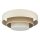 Duolla - LED Ceiling light LUNETA LED/26W/230V d. 60 cm 4000K creamy/brown