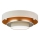 Duolla - LED Ceiling light LUNETA LED/26W/230V d. 60 cm 4000K creamy/gold/beige