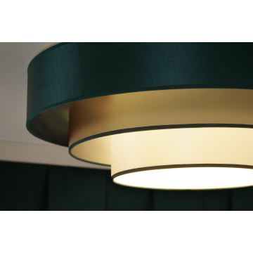 Duolla - LED Ceiling light LUNETA LED/26W/230V d. 60 cm 4000K green/gold/white