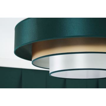 Duolla - LED Ceiling light LUNETA LED/26W/230V d. 60 cm 4000K green/gold/white