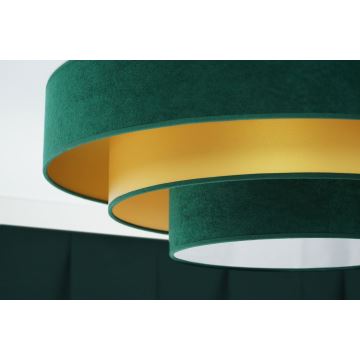 Duolla - LED Ceiling light LUNETA LED/26W/230V d. 60 cm 4000K green/gold