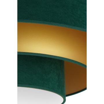 Duolla - LED Ceiling light LUNETA LED/26W/230V d. 60 cm 4000K green/gold