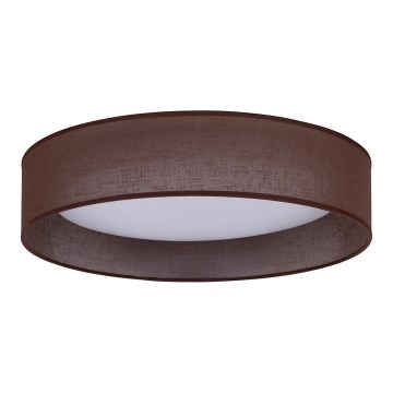 Duolla - LED Ceiling light ROLLER LED/24W/230V dark brown