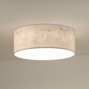 Duolla - LED Children's ceiling light CORTINA LED/26W/230V d. 40 cm 4000K