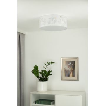 Duolla - LED Children's ceiling light CORTINA LED/26W/230V d. 40 cm 4000K