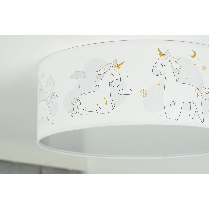 Duolla - LED Children's ceiling light CORTINA LED/26W/230V d. 40 cm 4000K