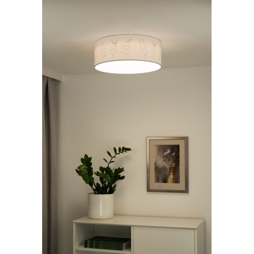 Duolla - LED Children's ceiling light CORTINA LED/26W/230V d. 40 cm 4000K