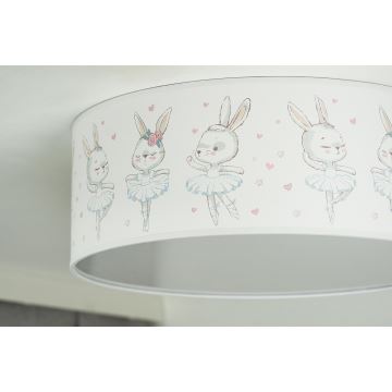 Duolla - LED Children's ceiling light CORTINA LED/26W/230V d. 40 cm 4000K