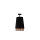 Duolla - Surface-mounted chandelier BELL SHINY 1xE27/15W/230V black/copper