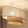 Duolla - Surface-mounted chandelier DOUBLE OVAL NATURE 2xE27/15W/230V creamy/beige