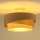 Duolla - Surface-mounted chandelier KOBO 1xE27/15W/230V d. 45 cm beige/gold/creamy