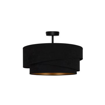 Duolla - Surface-mounted chandelier KOBO 1xE27/15W/230V d. 45 cm black