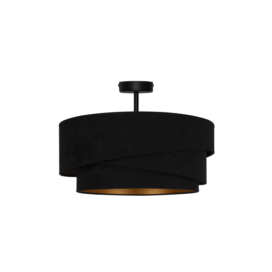 Duolla - Surface-mounted chandelier KOBO 1xE27/15W/230V d. 45 cm black