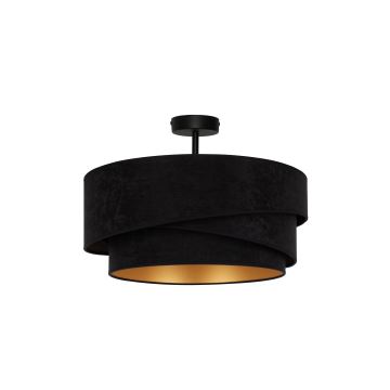 Duolla - Surface-mounted chandelier KOBO 1xE27/15W/230V d. 45 cm black