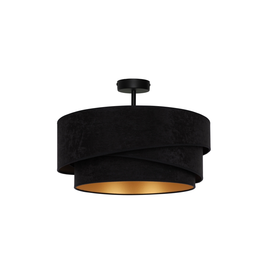 Duolla - Surface-mounted chandelier KOBO 1xE27/15W/230V d. 45 cm black