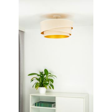 Duolla - Surface-mounted chandelier KOBO 1xE27/15W/230V d. 45 cm creamy