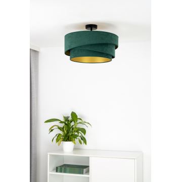 Duolla - Surface-mounted chandelier KOBO 1xE27/15W/230V d. 45 cm green