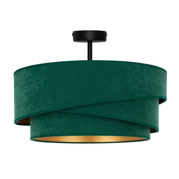 Duolla - Surface-mounted chandelier KOBO 1xE27/15W/230V d. 45 cm green