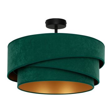 Duolla - Surface-mounted chandelier KOBO 1xE27/15W/230V d. 45 cm green