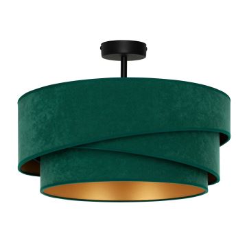 Duolla - Surface-mounted chandelier KOBO 1xE27/15W/230V d. 45 cm green