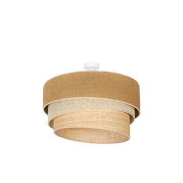 Duolla - Surface-mounted chandelier YUTE TRIO 3xE27/15W/230V d. 60 cm brown/grey/beige