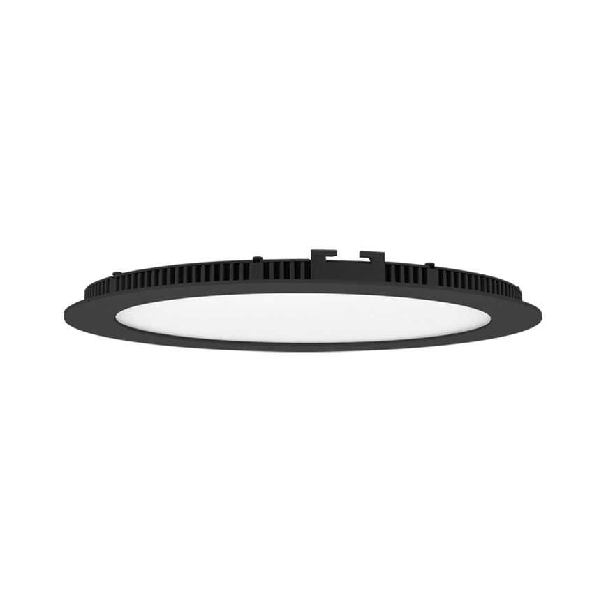 LED Bathroom recessed light LADA LED/25W/230V 3000/4000/6000K d. 30 cm IP44 black