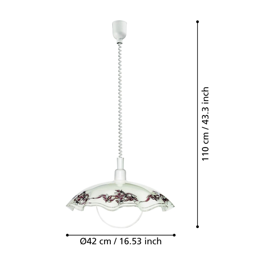 EGLO - Pendant light 1xE27/60W