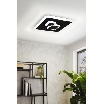 Eglo - LED Ceiling light LED/7,8W/230V black