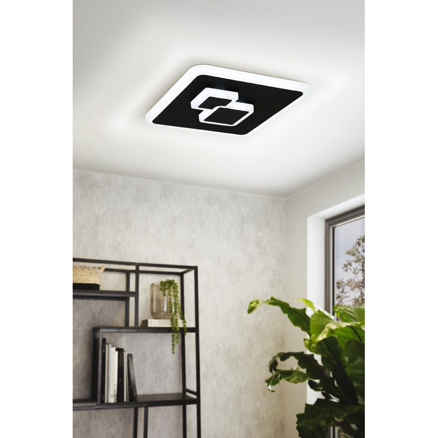 Eglo - LED Ceiling light LED/7,8W/230V black