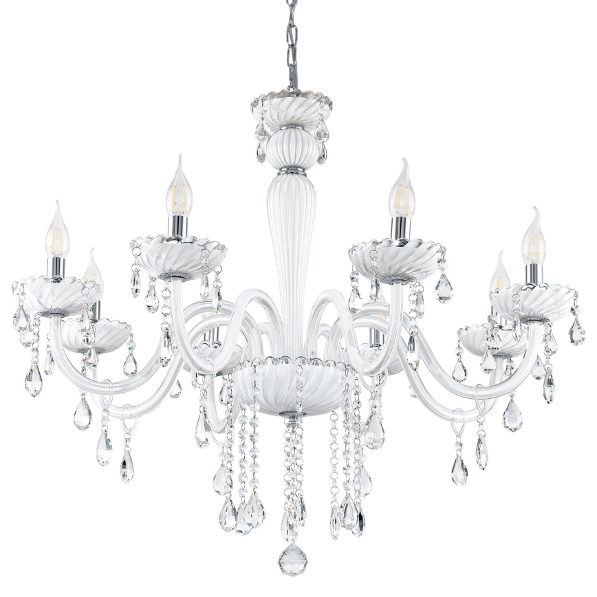 Eglo 39114 - Chandelier CARPENTO 8x14/40W/230V