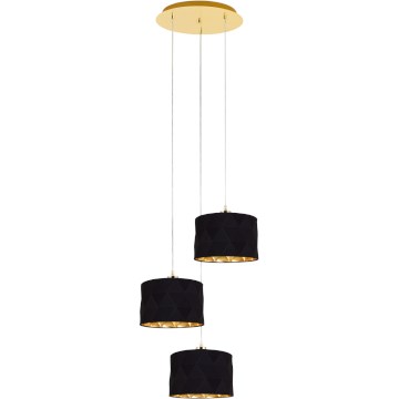 Eglo 39226 - Chandelier DOLORITA 3xE27/60W/230V